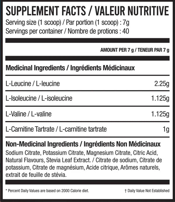 YUMMY SPORTS BCAA (30-40 portions)