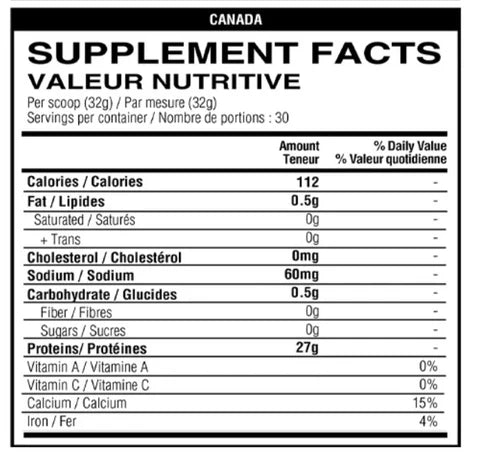 Protéine Isolate Sac 2lbs