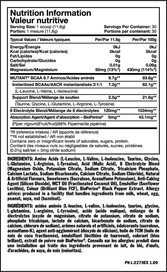 Mutant BCAA 9.7