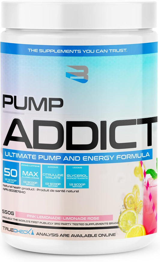 Believe Pump Addict Stim Free 550g