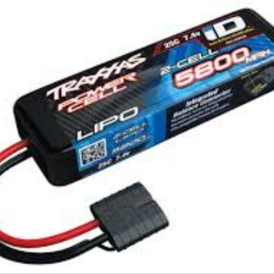 5800mah 7.4V 25C (2843X)