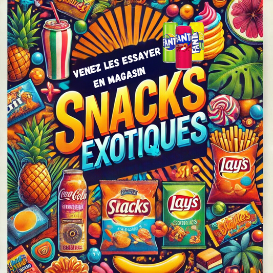 Snacks disponible en magasin